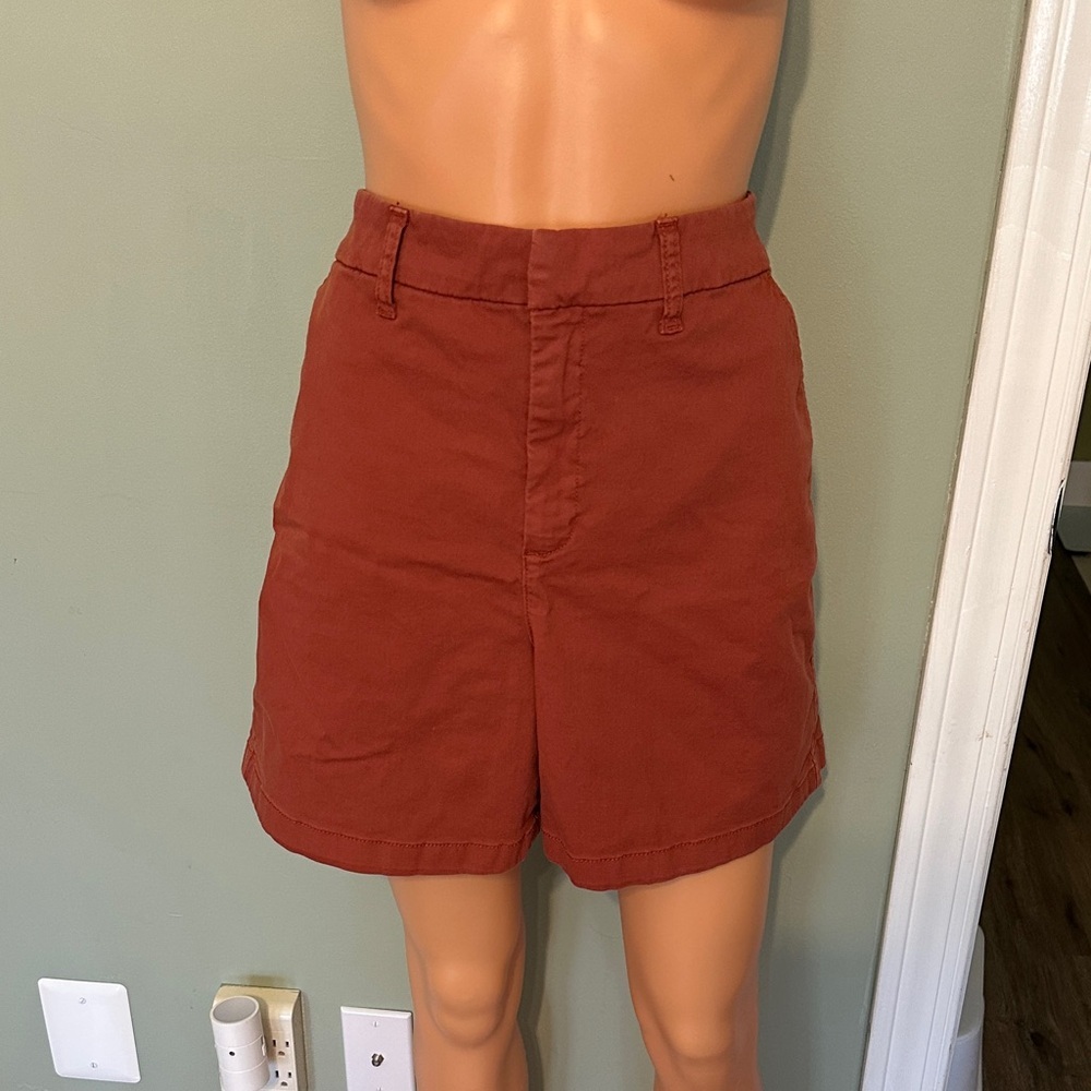 Anne Klein Women's Brick Red Jean Shorts